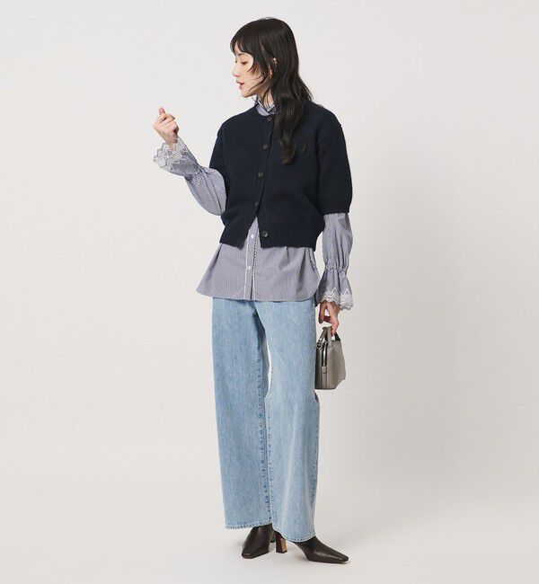 UNITED ARROWS「ルーズ ストレート デニムパンツ 26FW」|デニム|