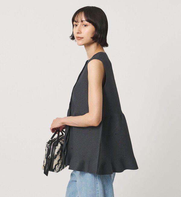 UNITED ARROWS「ビジュー ベスト ‐ウォッシャブル‐」|ベスト・ジレ|