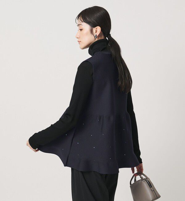 UNITED ARROWS「ビジュー ベスト ‐ウォッシャブル‐」|ベスト・ジレ|