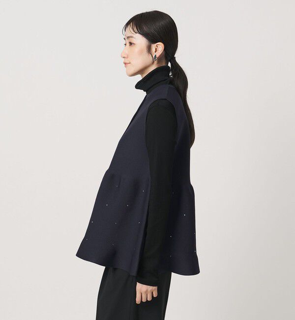 UNITED ARROWS「ビジュー ベスト ‐ウォッシャブル‐」|ベスト・ジレ|