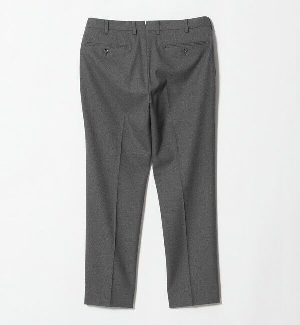 UNITED ARROWS「バーズアイ サイドエクステンド ノープリーツ スラックス COMFORT EASY-MODEL ウォッシャブル ヨコストレッ」|スラックス|
