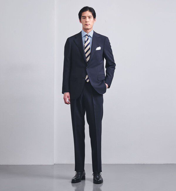 UNITED ARROWS「イージーケア AG ブロードセミワイド シャツ 抗菌防臭」|シャツ・ブラウス|