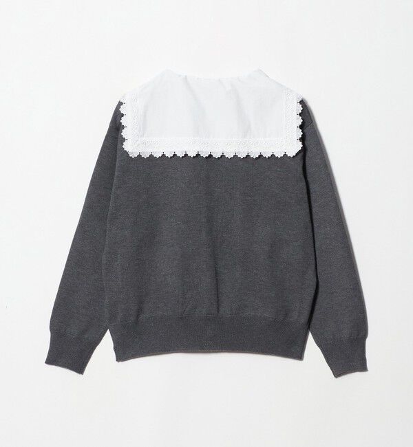 UNITED ARROWS「2WAY レース セーラー ニット カーディガン」|カーディガン|