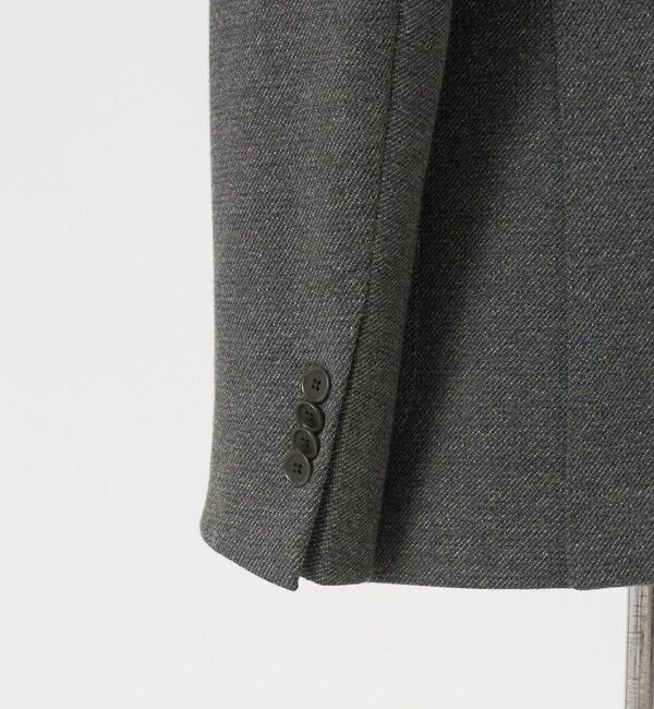 UNITED ARROWS「ツイル ジャージ シングル 2ボタン テーラードジャケット COMFORT EASY-MODEL」|テーラードジャケット|