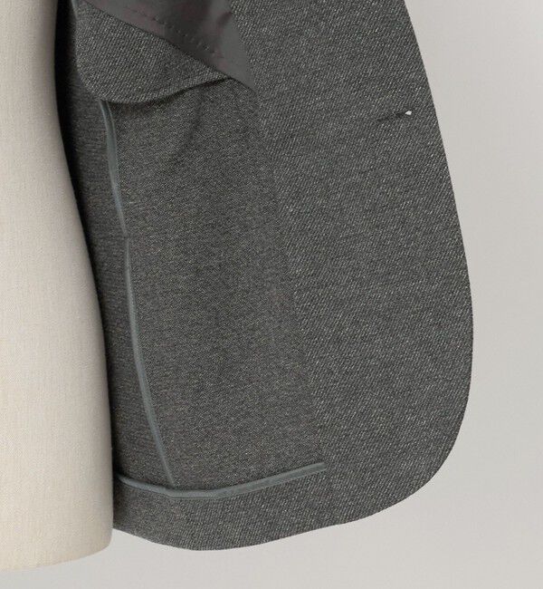 UNITED ARROWS「ツイル ジャージ シングル 2ボタン テーラードジャケット COMFORT EASY-MODEL」|テーラードジャケット|