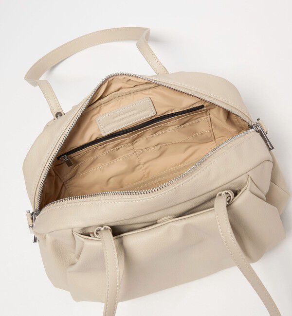 UNITED ARROWS green label relaxing「＜PARTE＞2WAYギャザーボストンバッグ はっ水」|ショルダー・メッセンジャー|