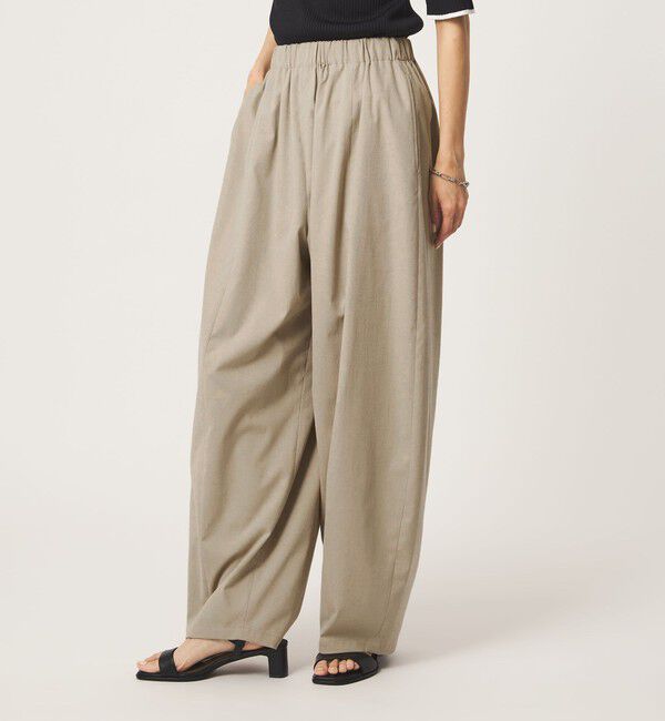 UNITED ARROWS green label relaxing「【WEB限定】＜at ease＞カーブ パンツ マシンウォッシャブル ストレッチ UVカット」|その他|