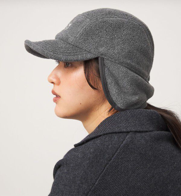 UNITED ARROWS green label relaxing「【別注】＜Marmot＞フリース イヤーフラップ キャップ / 耳当て付き」|キャップ・キャスケット|