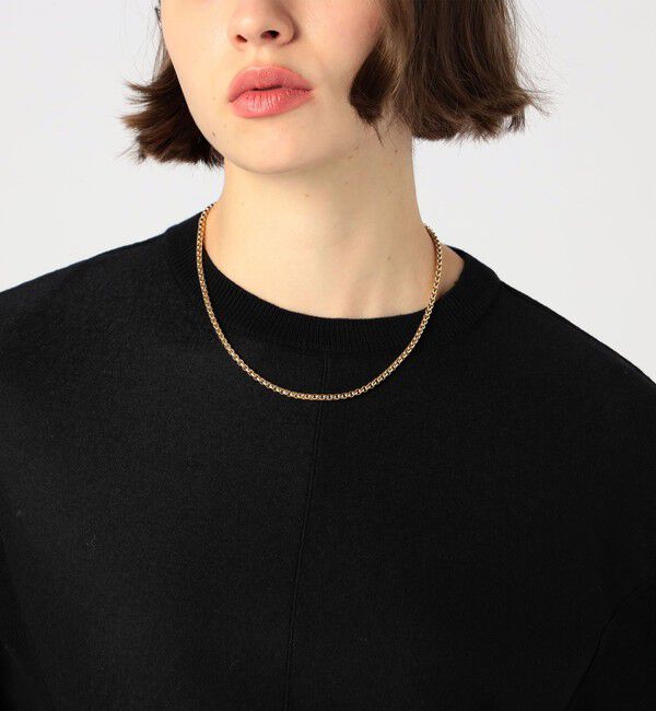 TOMORROWLAND GOODS「LAURA LOMBARDI BOX CHAIN ネックレス」|ネックレス|