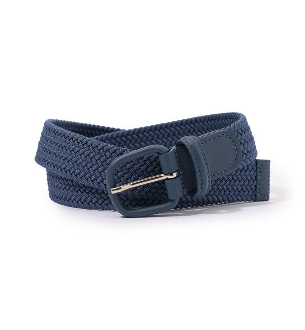 TOMORROWLAND GOODS「Anderson's ゴム メッシュ ベルト」|ベルト|65 ブルー