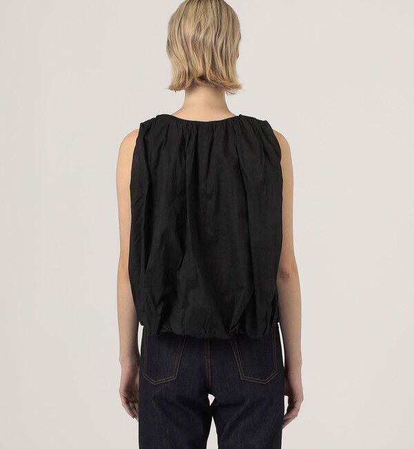 TOMORROWLAND BUYING WEAR「ne Quittez pas COTTON ORGANZA ノースリーブブラウス」|シャツ・ブラウス|