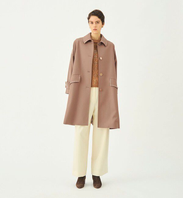 TOMORROWLAND BUYING WEAR「【別注】MACKINTOSH HUMBIE L M EX STUDS コート」|ステンカラーコート|
