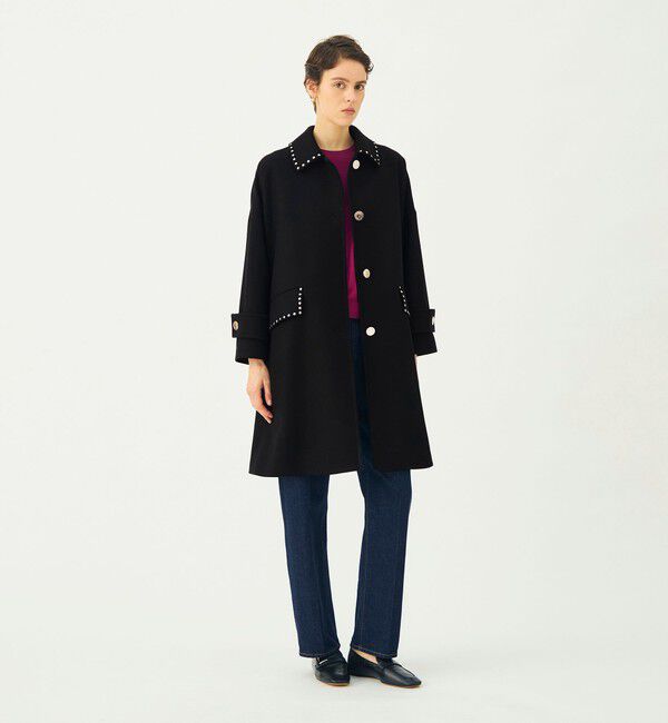 TOMORROWLAND BUYING WEAR「【別注】MACKINTOSH HUMBIE L M EX STUDS コート」|ステンカラーコート|
