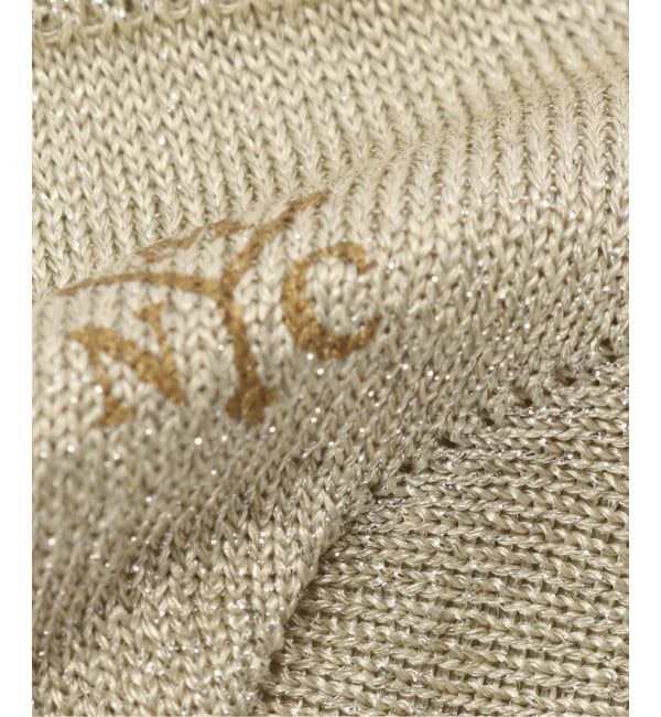 JOURNAL STANDARD「別注【MARCOMONDE / マルコモンド】 glitter ribbed socks JSSP」|ソックス|