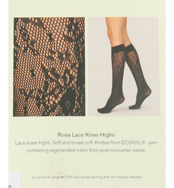 journal standard L'essage「SWEDISH STOCKINGS/スウェーディッシュ ストッキング ROSA LACE KNEE HIGHS ソックス」|ソックス|