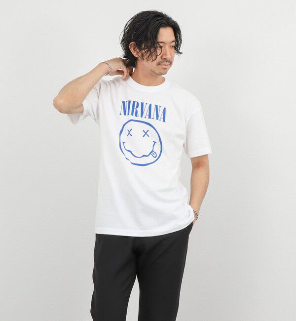 NOLLEY'S goodman「【GOOD ROCK SPEED】NIRVANA バンド プリントTシャツ 26SS」|Tシャツ・カットソー|