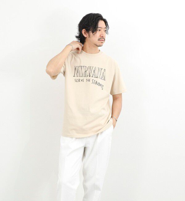 NOLLEY'S goodman「【GOOD ROCK SPEED】NIRVANA バンド プリントTシャツ 26SS」|Tシャツ・カットソー|