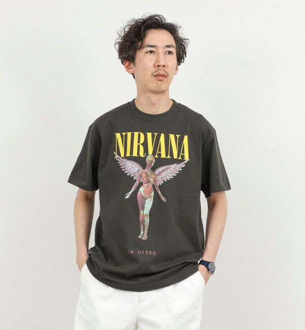 NOLLEY'S goodman「【GOOD ROCK SPEED】NIRVANA バンド プリントTシャツ 26SS」|Tシャツ・カットソー|