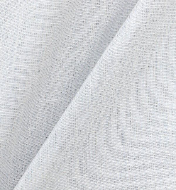 NOLLEY'S goodman「綿麻パラシュートボタン7分袖シャツ 26SS」|シャツ・ブラウス|