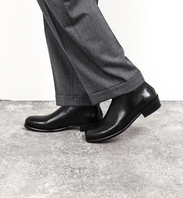 NOLLEY'S goodman「【EARLE/アール】ER2202 Back Zip Short Boots」|ロングブーツ|