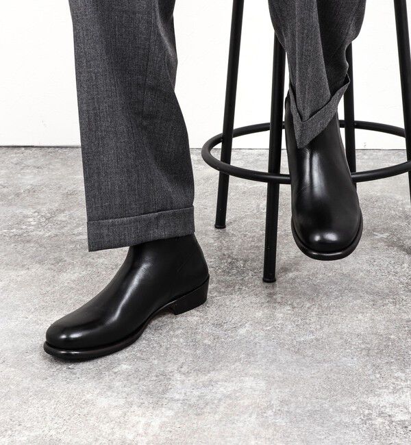 NOLLEY'S goodman「【EARLE/アール】ER2202 Back Zip Short Boots」|ロングブーツ|