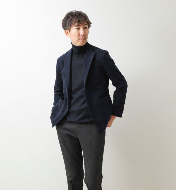 NOLLEY'S goodman「《ビジカジ/セットアップ対応》8Wトリコットコーデュロイ イージーJK 26AW」|テーラードジャケット|