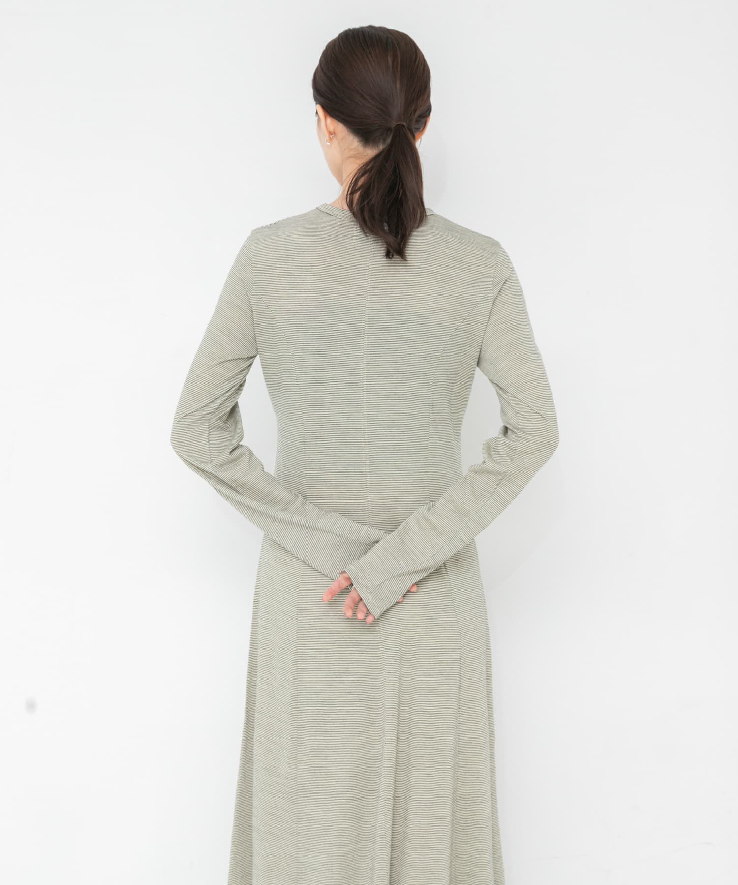 URBAN RESEARCH「new basic　WASHABLE WOOL LONG-SLEEVE ONE-PIECE」|ワンピース|