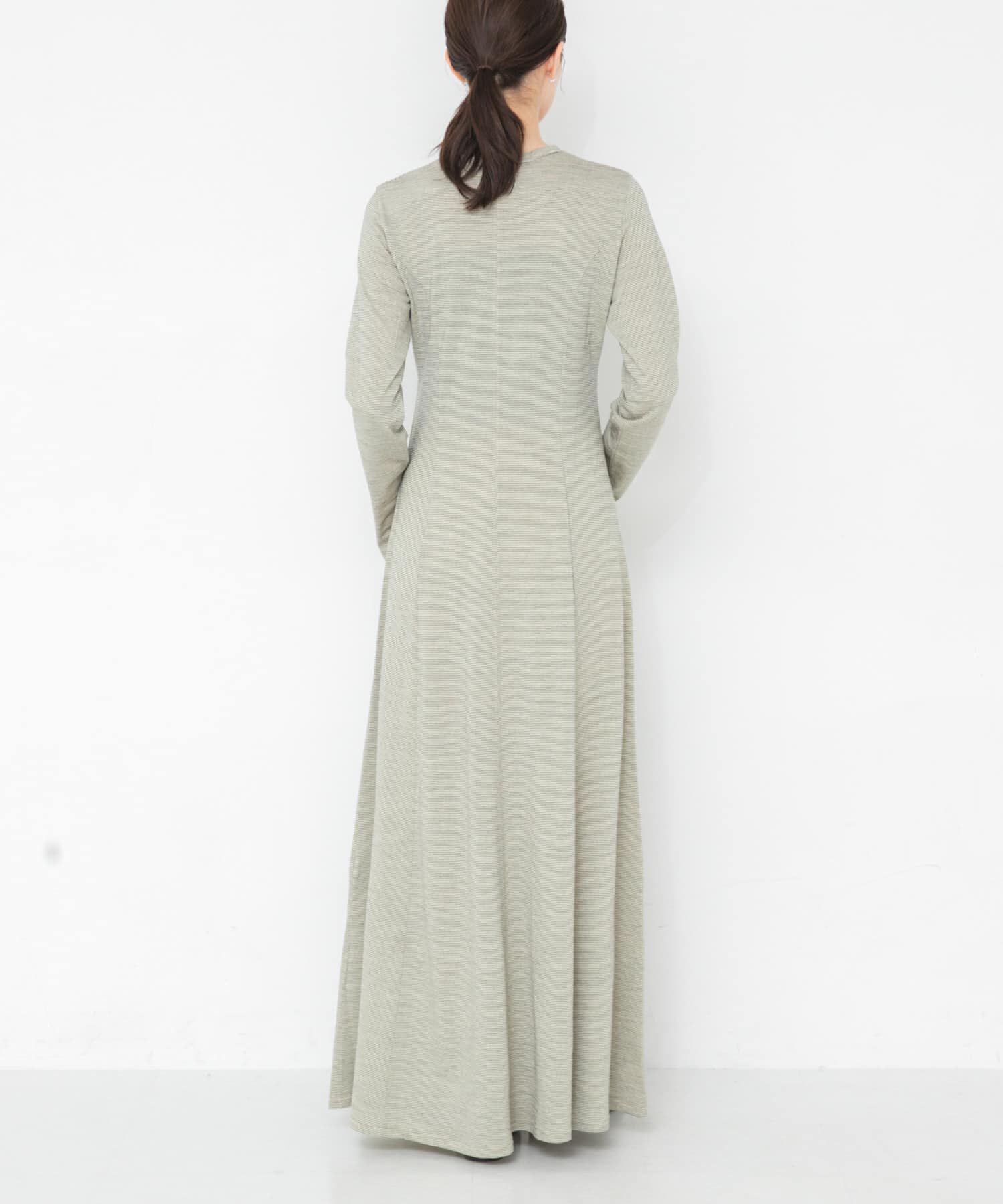 URBAN RESEARCH「new basic　WASHABLE WOOL LONG-SLEEVE ONE-PIECE」|ワンピース|