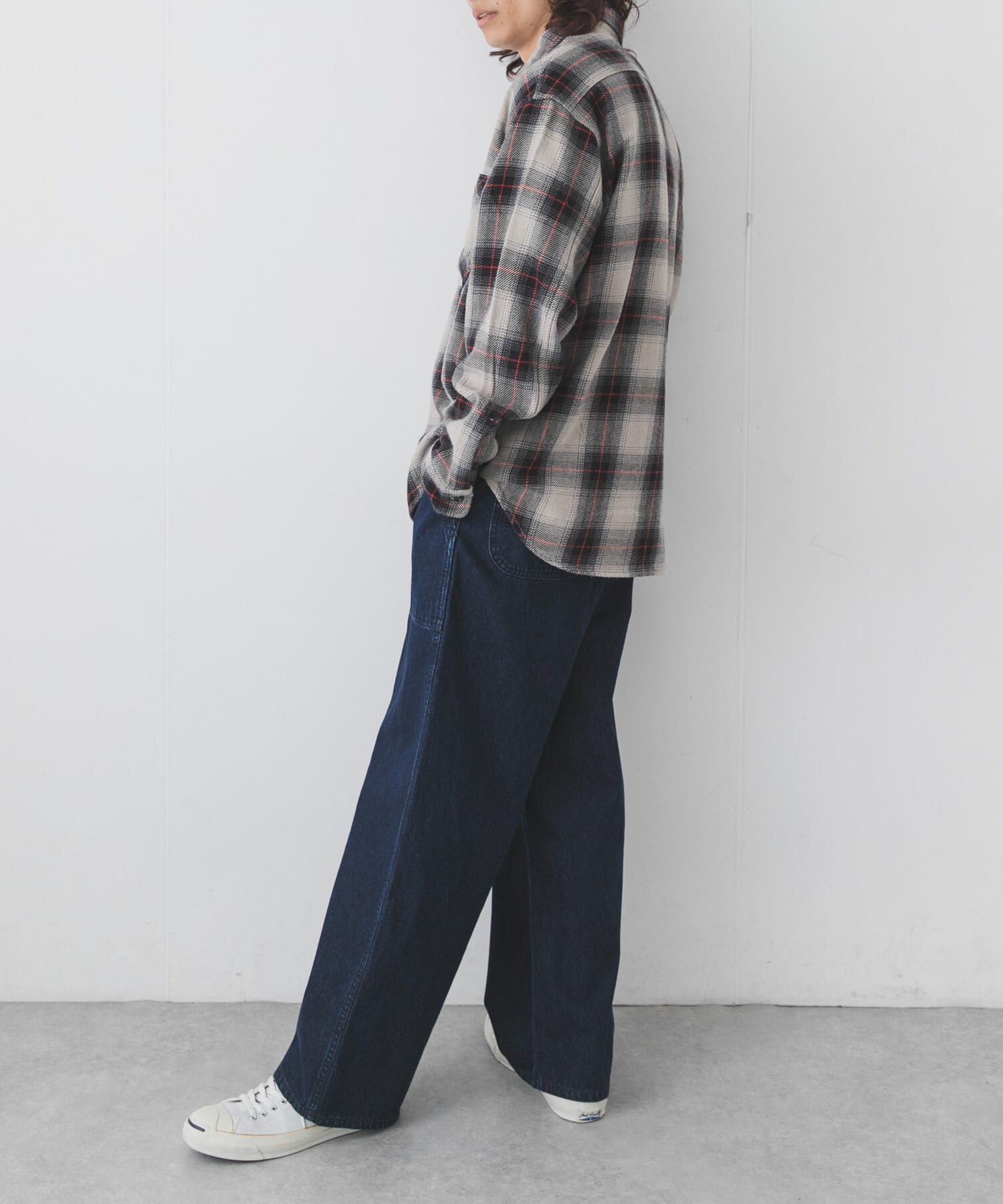 Sonny Label 「BIG MAC　CHECK DYE LONG-SLEEVE SHIRTS」|シャツ・ブラウス|