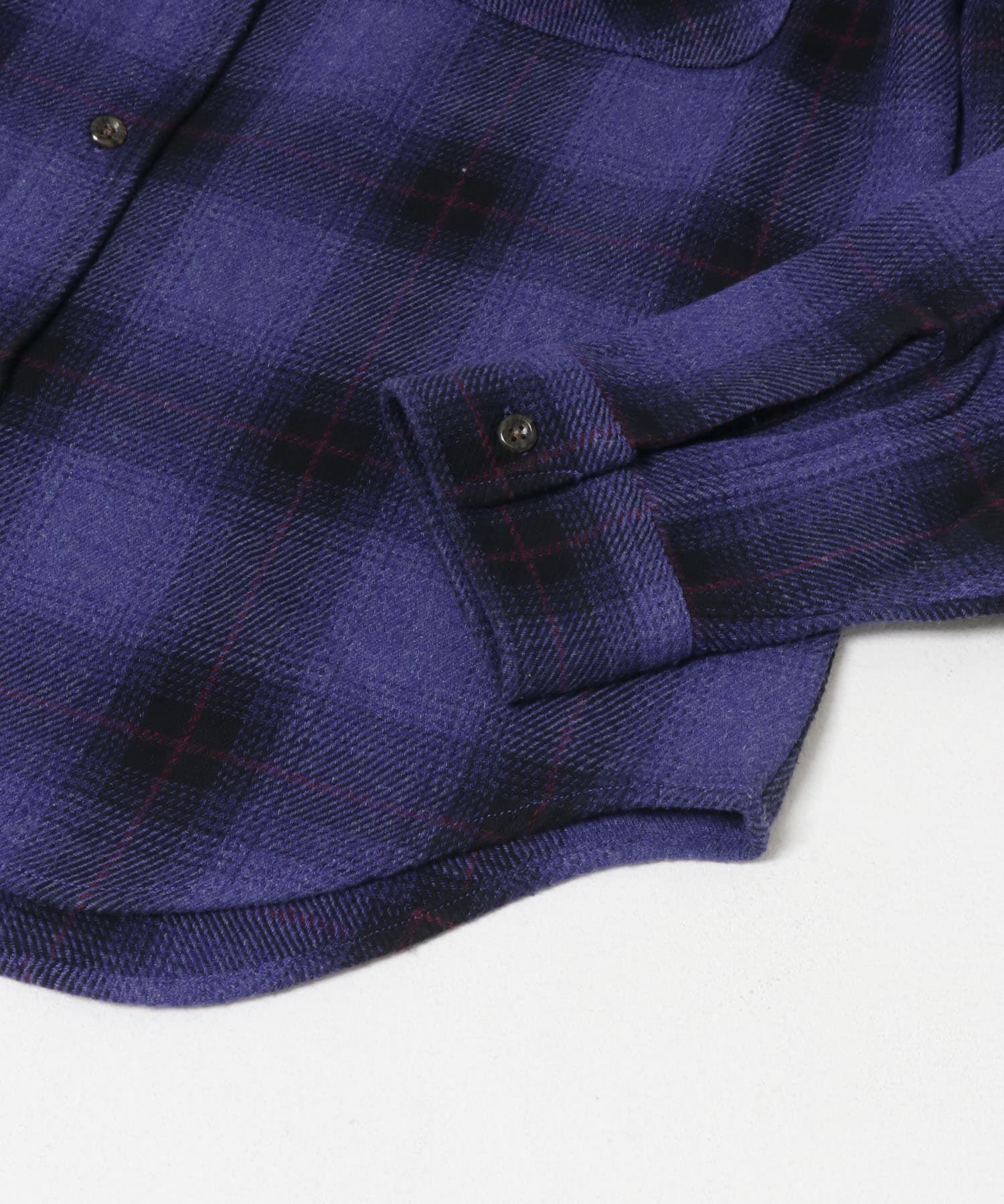 Sonny Label 「BIG MAC　CHECK DYE LONG-SLEEVE SHIRTS」|シャツ・ブラウス|