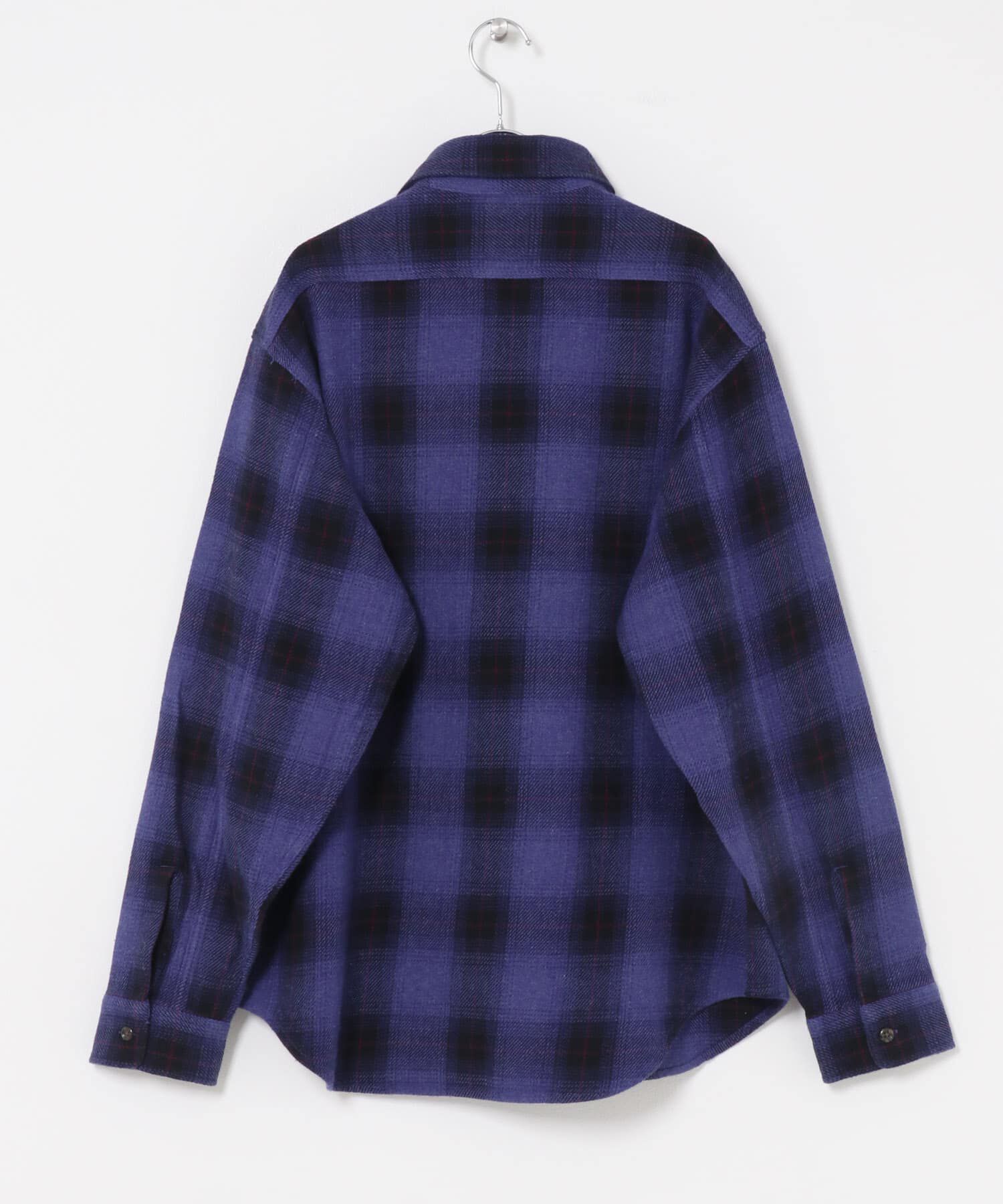 Sonny Label 「BIG MAC　CHECK DYE LONG-SLEEVE SHIRTS」|シャツ・ブラウス|