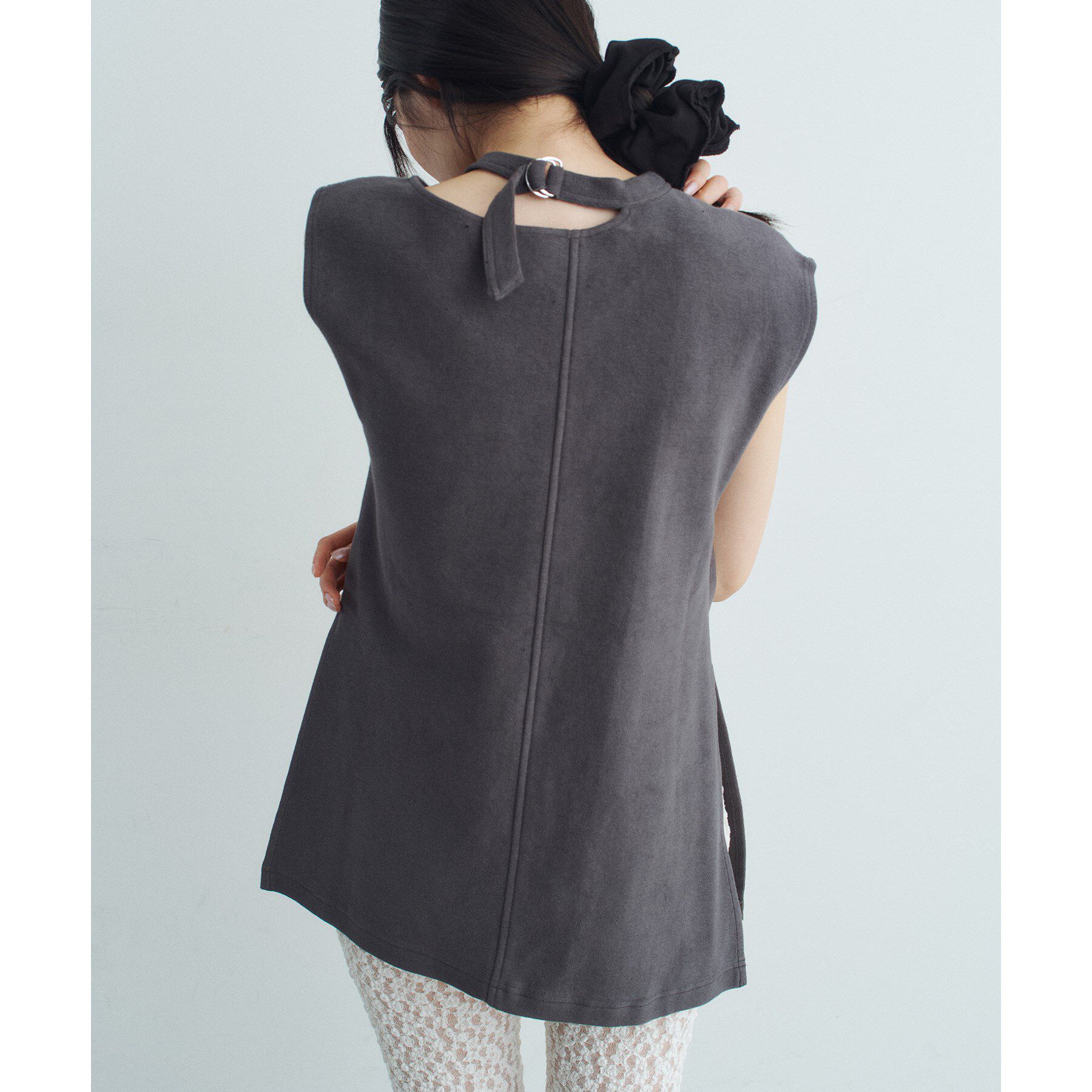 CODE A「pile cutout tee」|Tシャツ・カットソー|