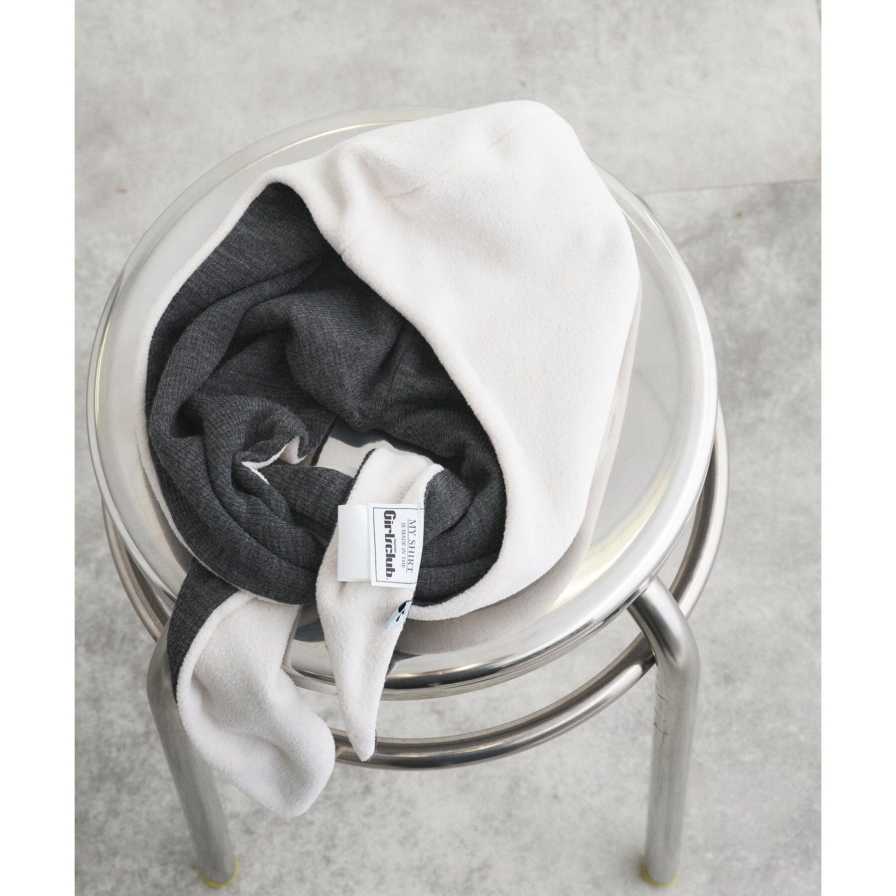 CODE A「Girls department Club｜FINE RIB CAP SCARF」|バンダナ・スカーフ|