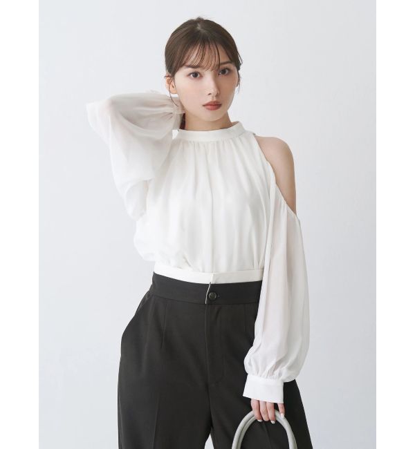 MERCURYDUO「フェイクウール折返しベルトパンツ」|その他|