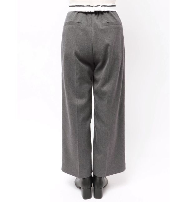 MERCURYDUO「フェイクウール折返しベルトパンツ」|その他|
