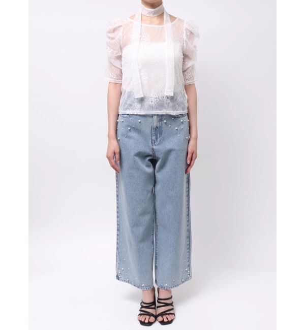 MERCURYDUO「レーストップス」|Tシャツ・カットソー|
