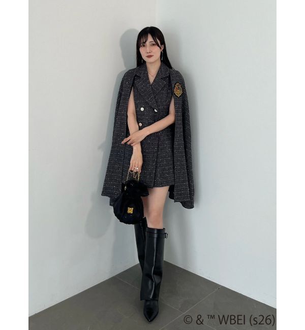 MERCURYDUO「Harry Potterコレクション ロゴプリント巾着ギャザーバッグ」|ショルダー・メッセンジャー|