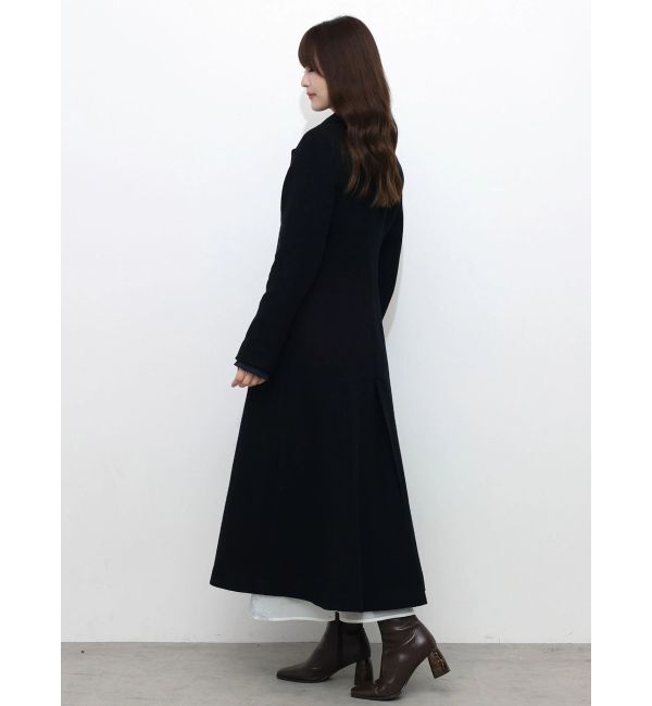 MERCURYDUO「ファー付きフィットアンドフレアコート」|その他|