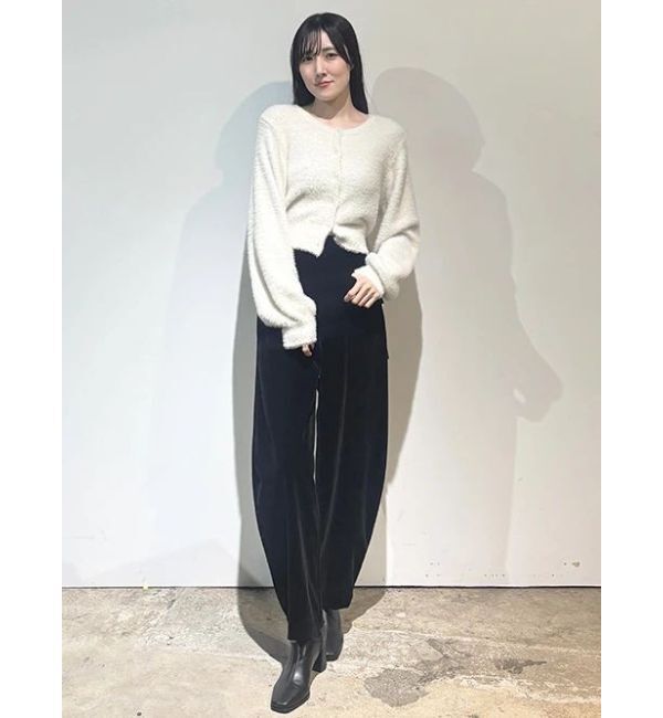 MERCURYDUO「サイドリボンバレルレッグパンツ」|その他|