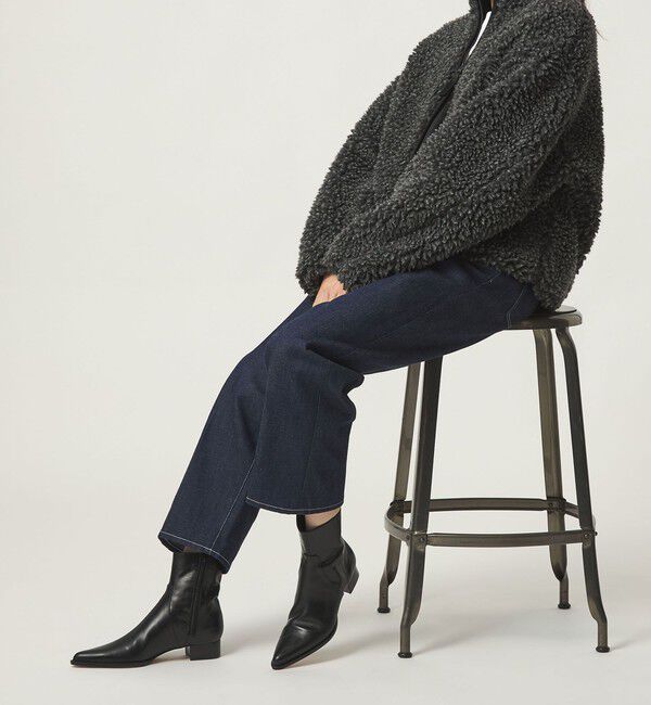 ODETTE E ODILE「マニッシュポインテッド ショートブーツ30&uarr;」|ショートブーツ|