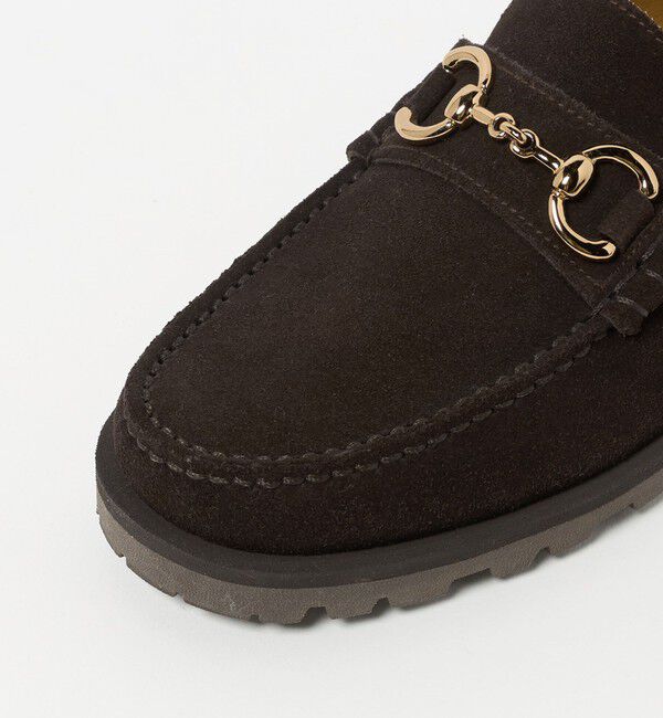 UNITED ARROWS「【別注】＜Paraboot＞スエード ビットローファー」|ローファー|