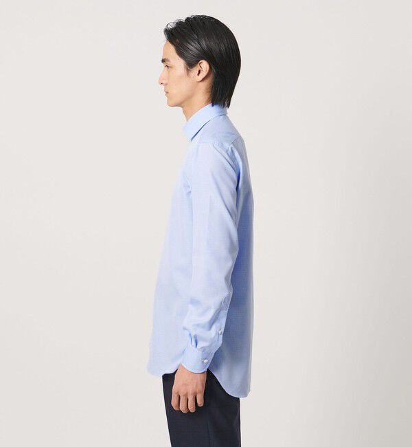 UNITED ARROWS「イージーケア AG  ファンシーチェック セミワイドカラーシャツ 抗菌防臭」|シャツ・ブラウス|