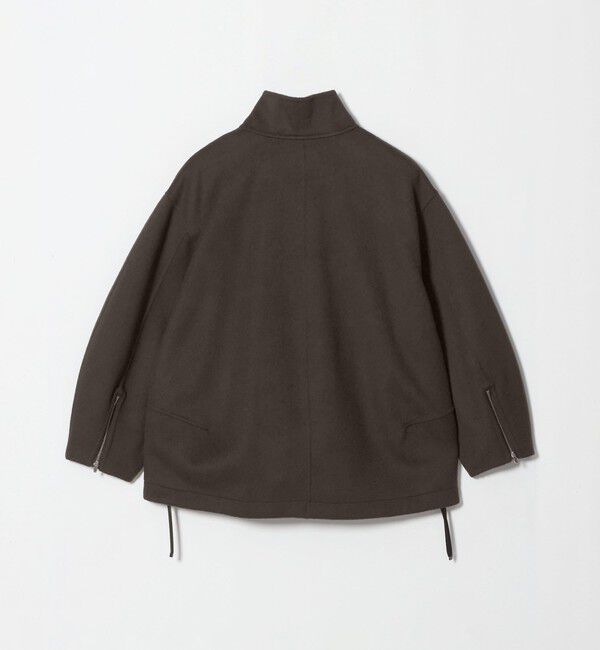 UNITED ARROWS「ダブルクロス ジップ ブルゾン」|ブルゾン・スタジャン|