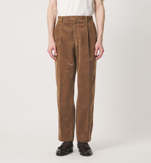 UNITED ARROWS「コーデュロイ 2プリーツ キャロット  パンツ」|その他|