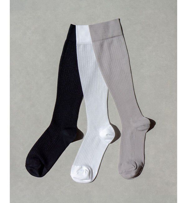 UNITED ARROWS green label relaxing「＜MAEE＞コンプレッション ソックス（コットンシアー）」|ソックス|