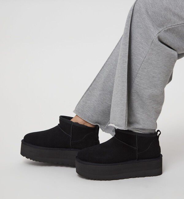 UNITED ARROWS green label relaxing「＜UGG＞クラシック ウルトラ ミニ プラットフォーム / Classic Ultra Mini Platform」|ロングブーツ|