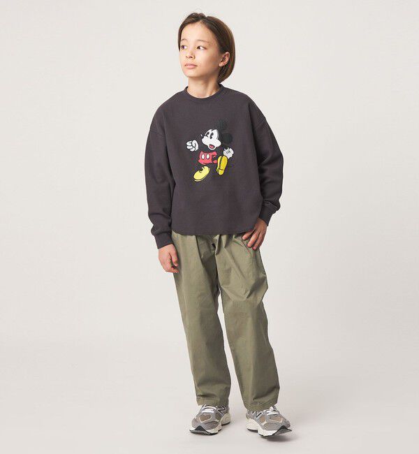 UNITED ARROWS green label relaxing「ライト ツイル ツータック パンツ / キッズ 140cm-160cm」|チノ|
