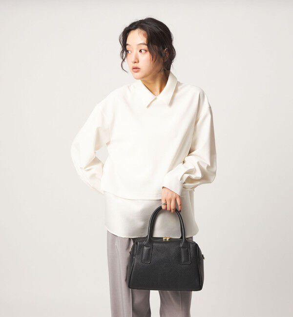 UNITED ARROWS green label relaxing「＜PRATO＞スクエア ボストンバッグ」|ボストンバッグ|