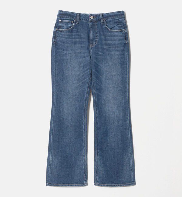 UNITED ARROWS green label relaxing「【別注】＜Healthy DENIM＞Salsa フレア デニムパンツ」|デニム|NAVY