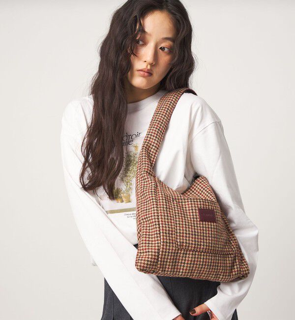 UNITED ARROWS green label relaxing「＜CLANATE＞リバーシル バッグ（無地/チェック）」|ショルダー・メッセンジャー|